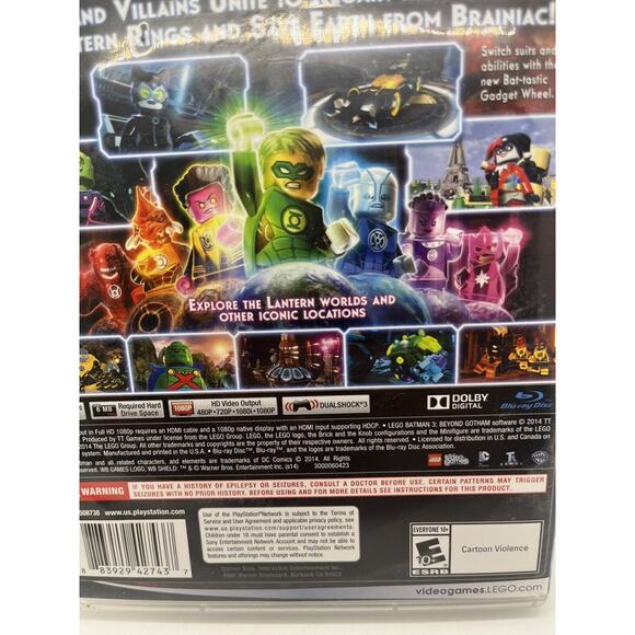 Lego Batman 3: Beyond Gotham (Playstation 3, 2014) Ps3 Game Complete - Tested - Picture 4 of 8